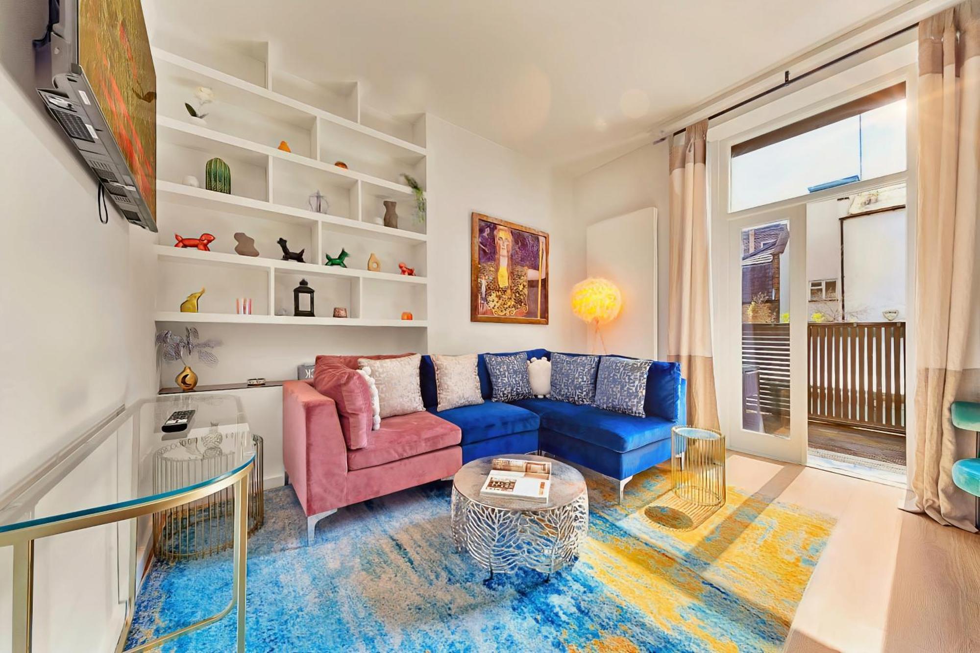 ロンドンDesigner Victorian Flat With Huge Terraceアパートメント エクステリア 写真