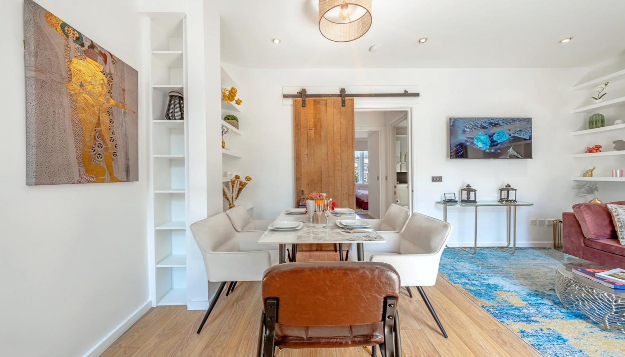 ロンドンDesigner Victorian Flat With Huge Terraceアパートメント エクステリア 写真